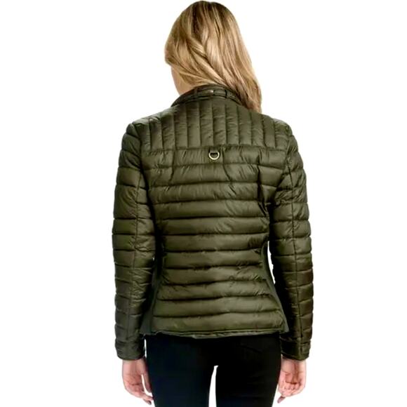 Sweet Look Womens Puffer Jacket Forest Green size L - Picture 4 of 16